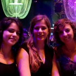 French Night Cavalli Club Dubai - Mira myself and Juliette