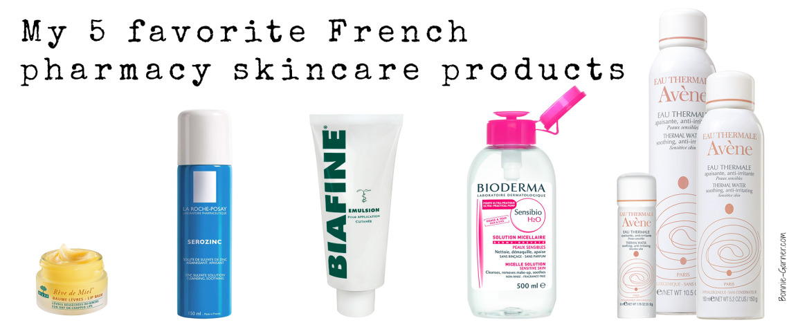 My 5 favorite French pharmacy skincare products