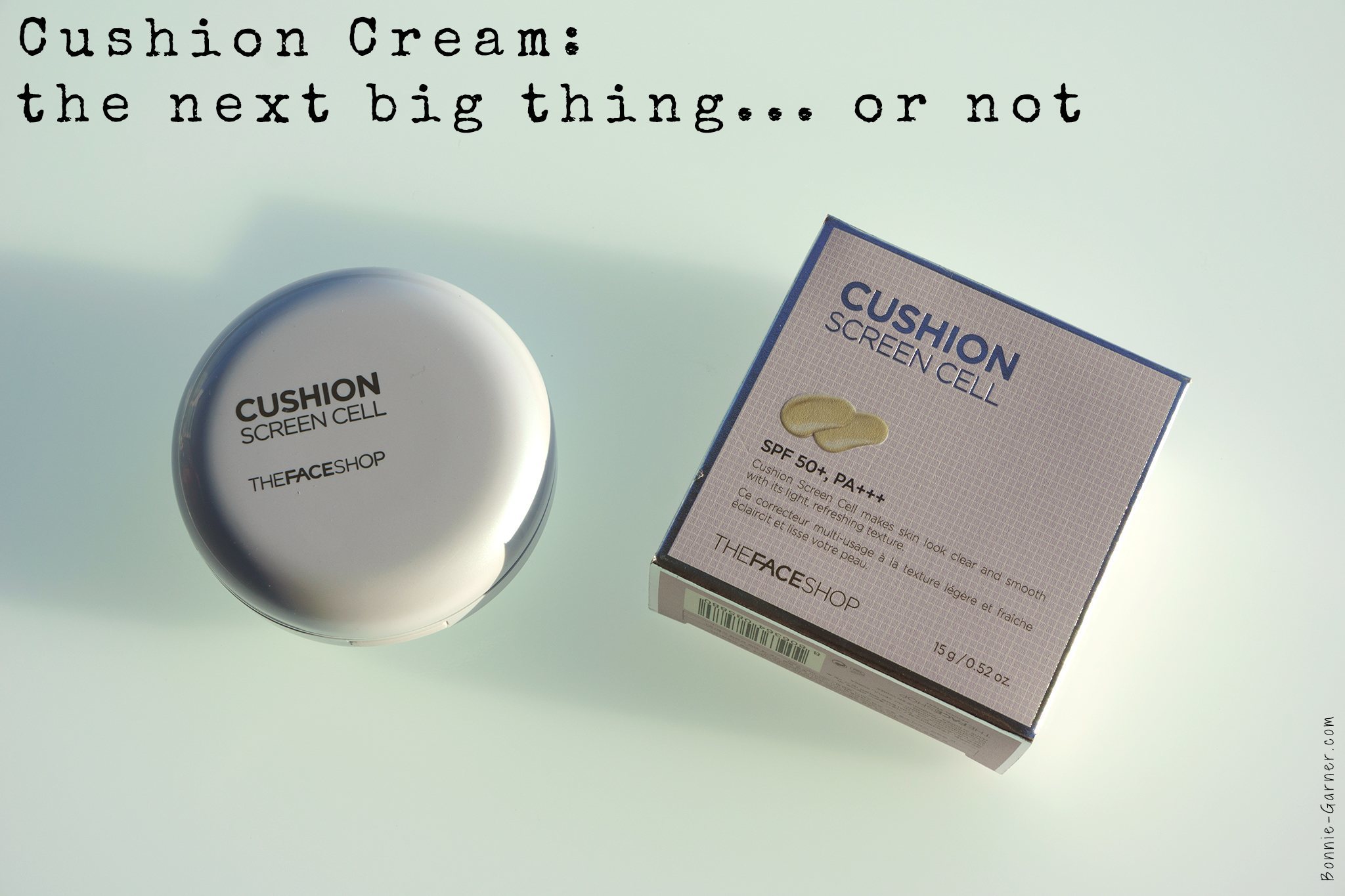 Cushion Cream: the next big thing... or not