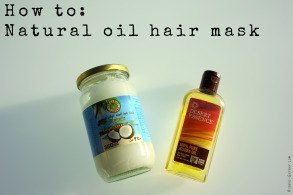 How to: Natural oil hair mask