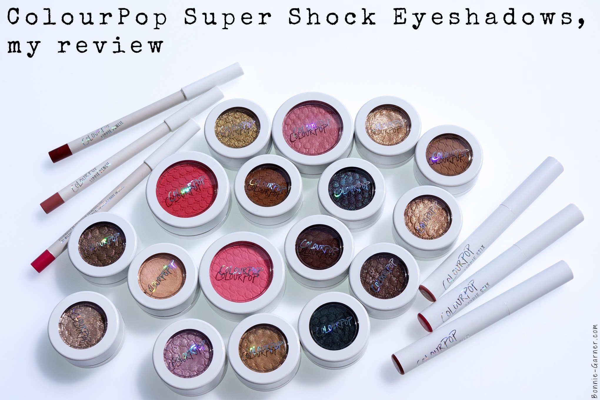 ColourPop Super Shock Eyeshadows, my review