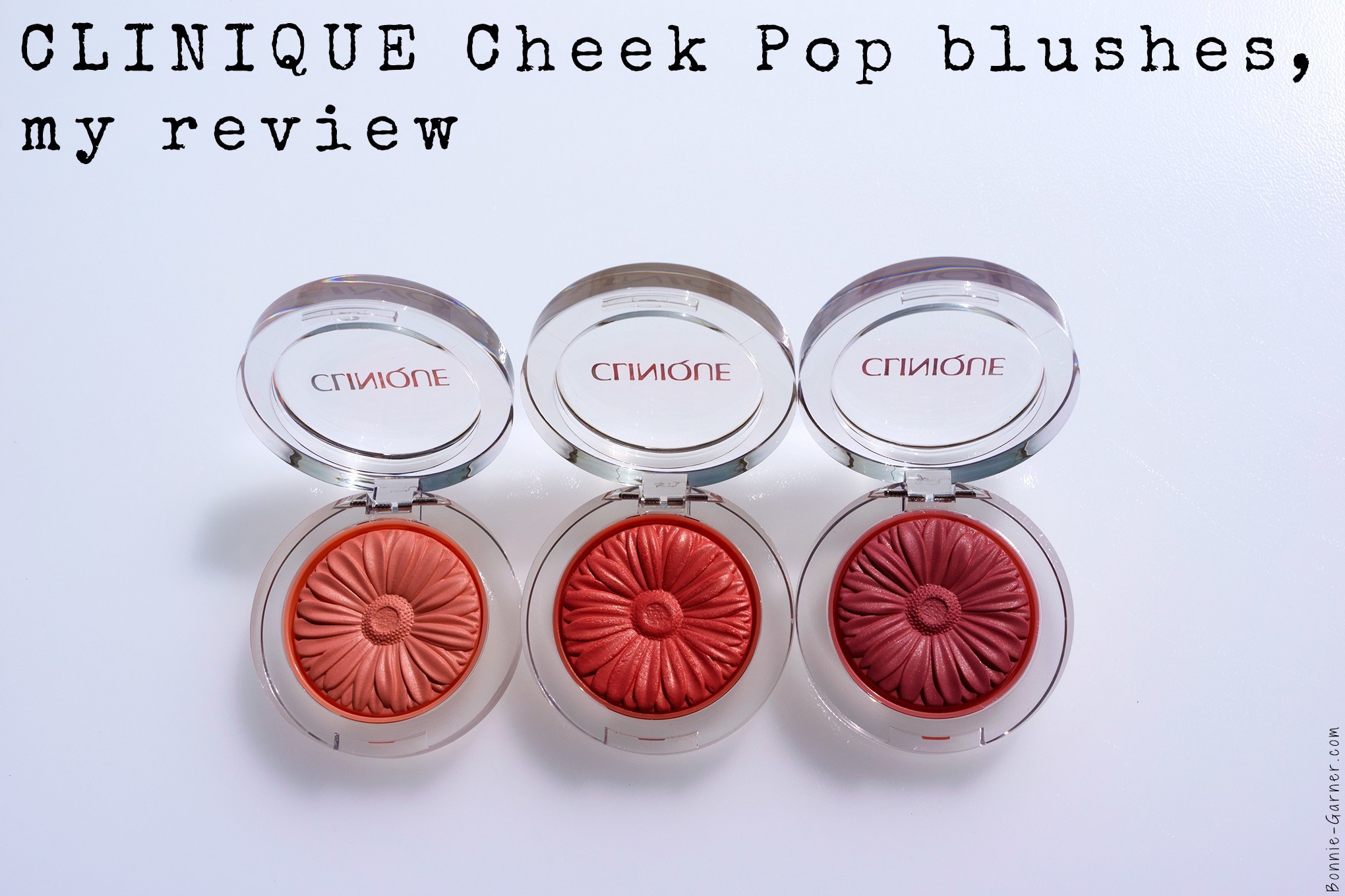 Clinique Cheek Pop blushes, my review
