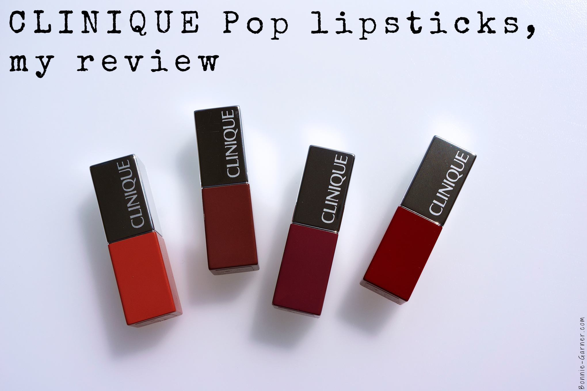 Clinique Pop lipsticks, my reviewClinique Pop lipsticks, my review