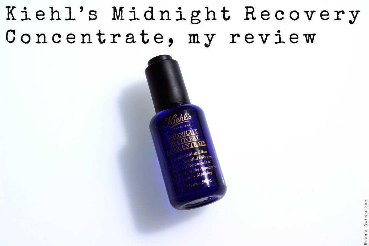 Kiehl's Midnight Recovery Concentrate, my review