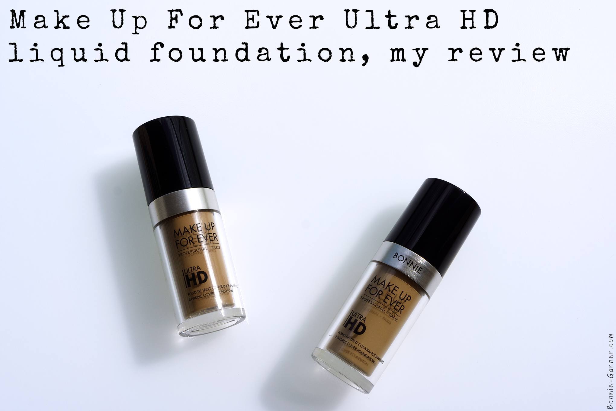 Make Up For Ever Ultra HD liquid foundation, my review