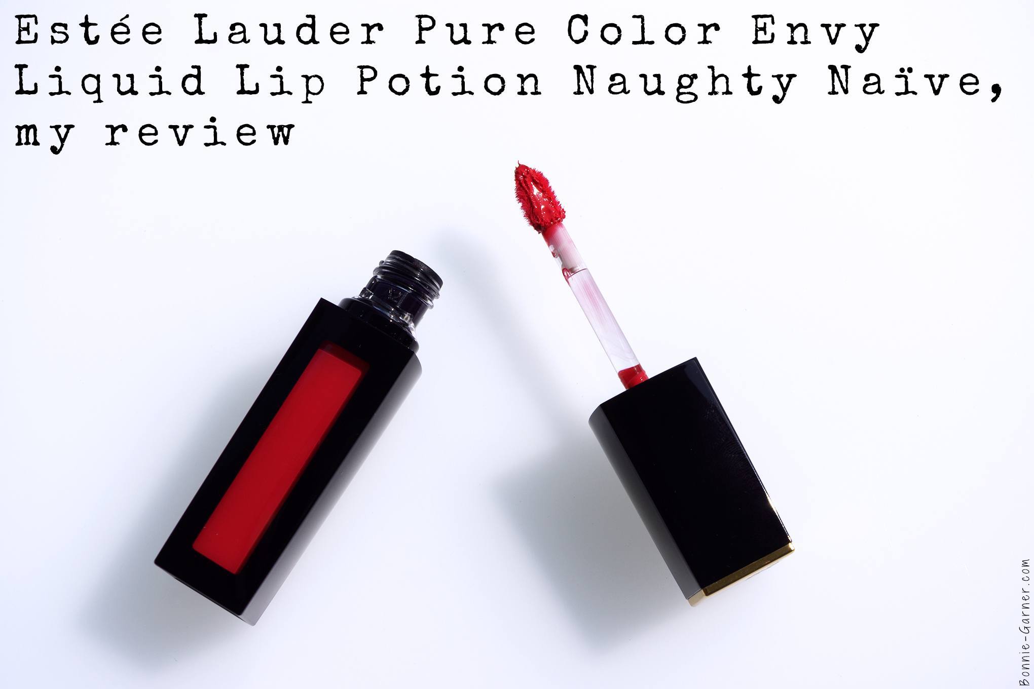 Estée Lauder Pure Color Envy Liquid Lip Potion Naughty Naïve, my review