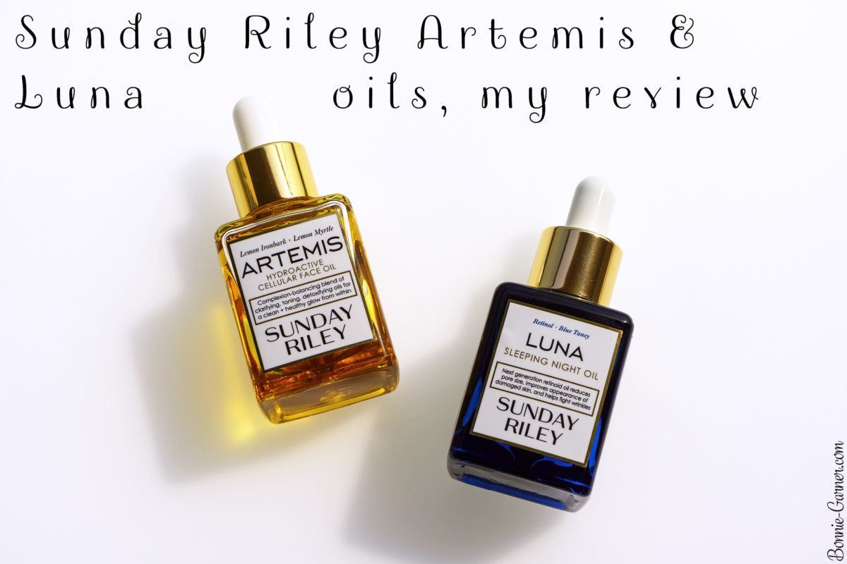 Sunday Riley Artemis & Luna oils, my review