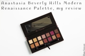 Anastasia Beverly Hills Modern Renaissance Palette, my review