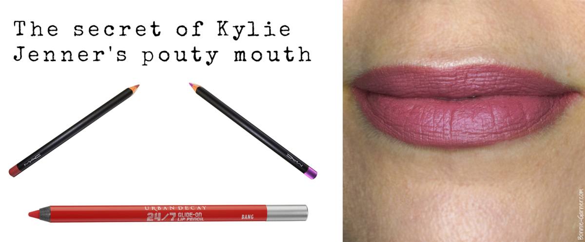 The secret of Kylie Jenner's pouty mouth