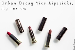 Urban Decay Vice lipsticks, my review