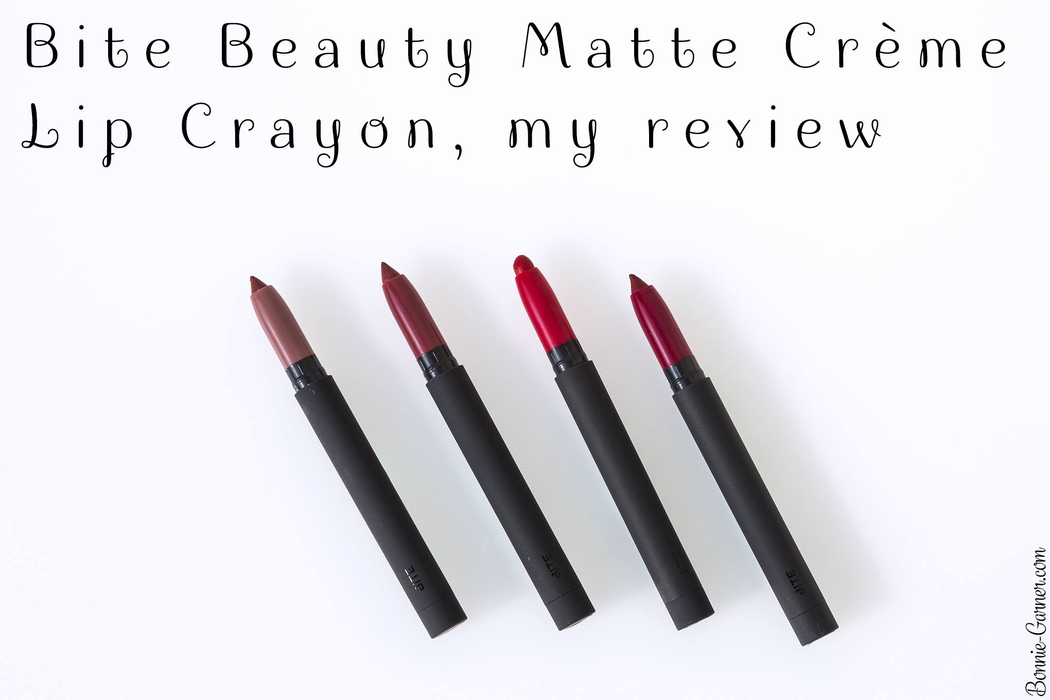 Bite Beauty Matte Crème Lip Crayon, my review