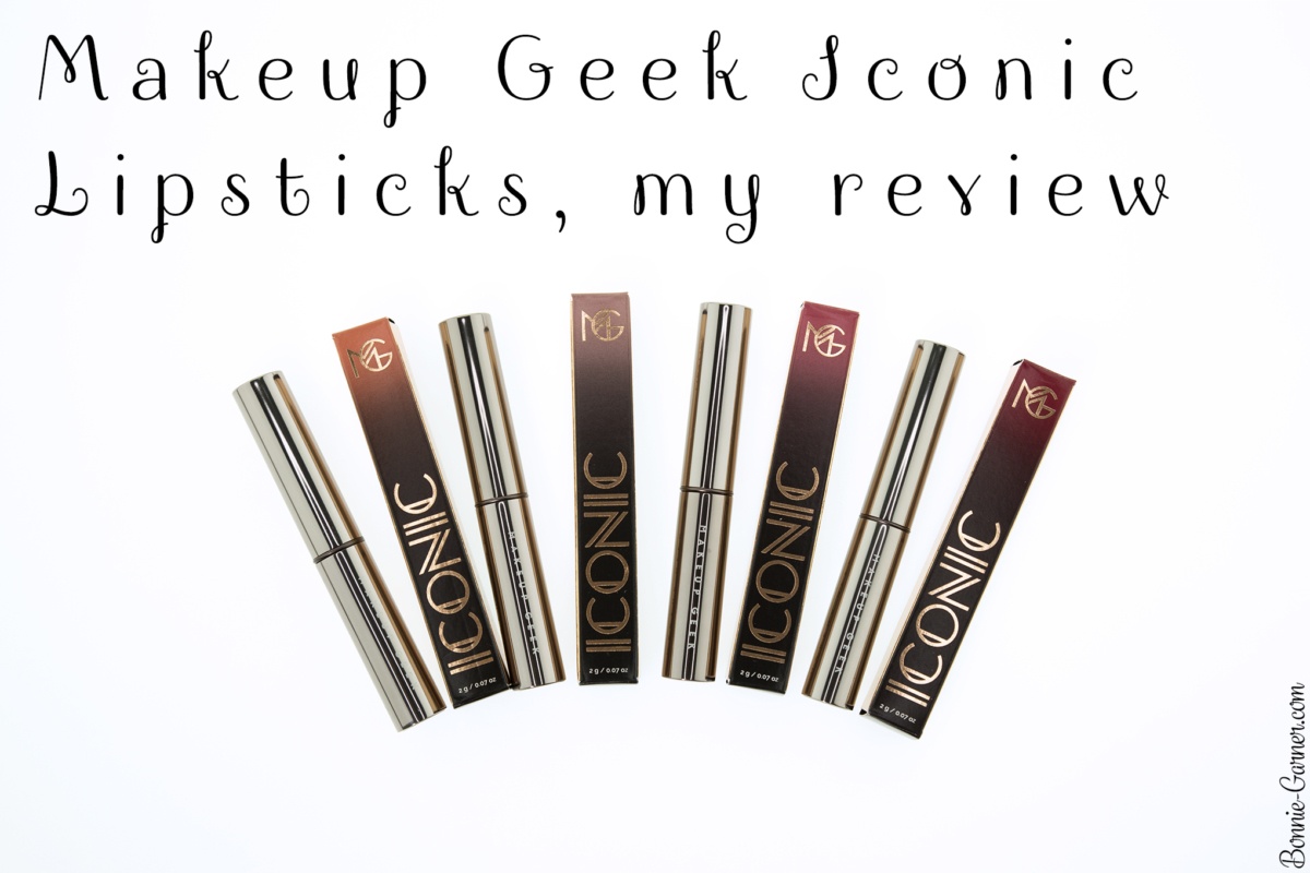 Makeup Geek Iconic Lipsticks, my review