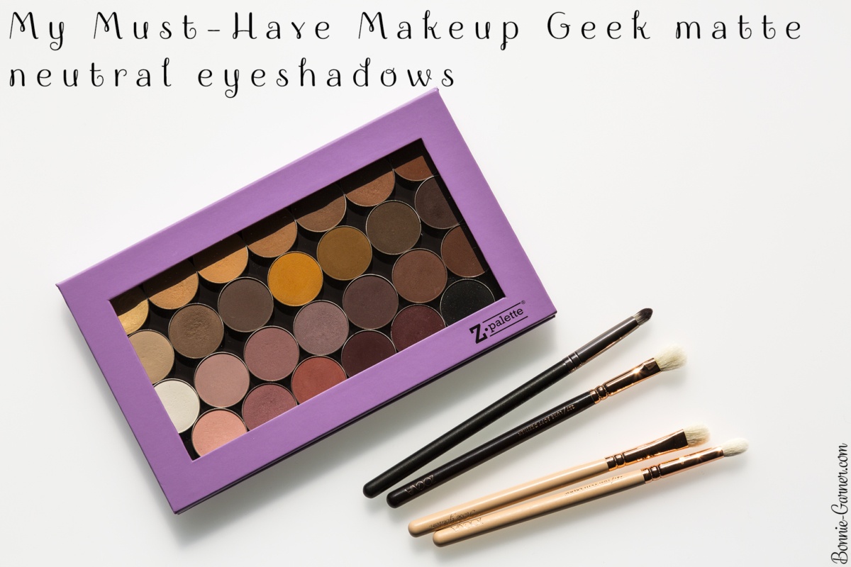 My Must-Have Makeup Geek matte neutral eyeshadows