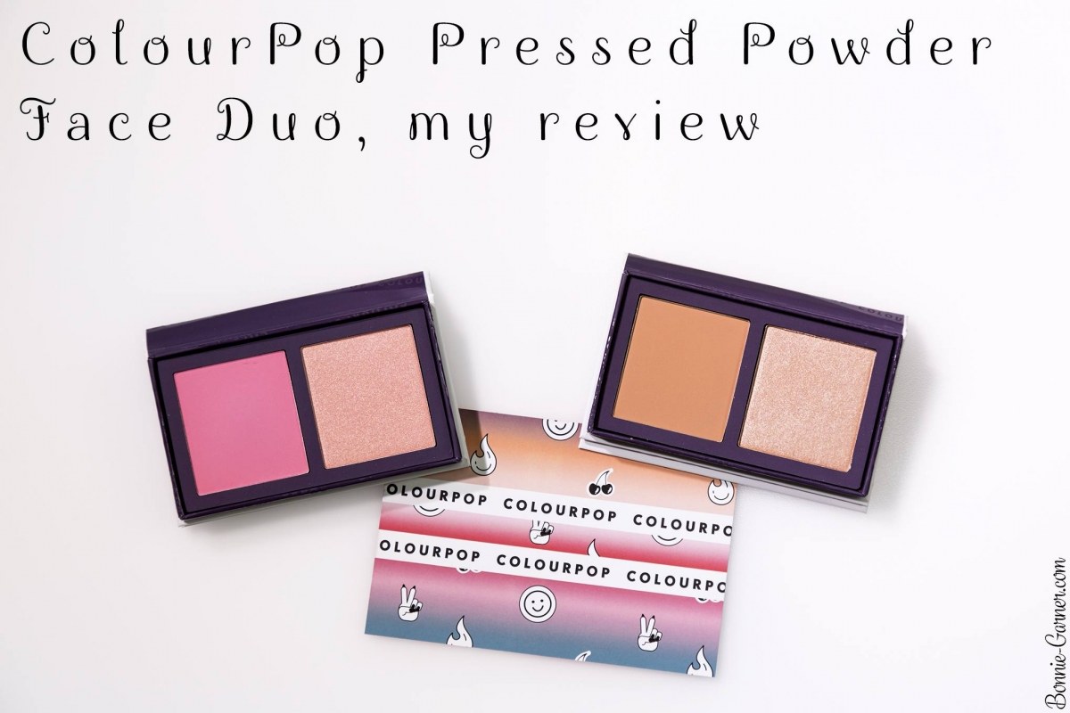 ColourPop Pressed Powder Face Duo, my review