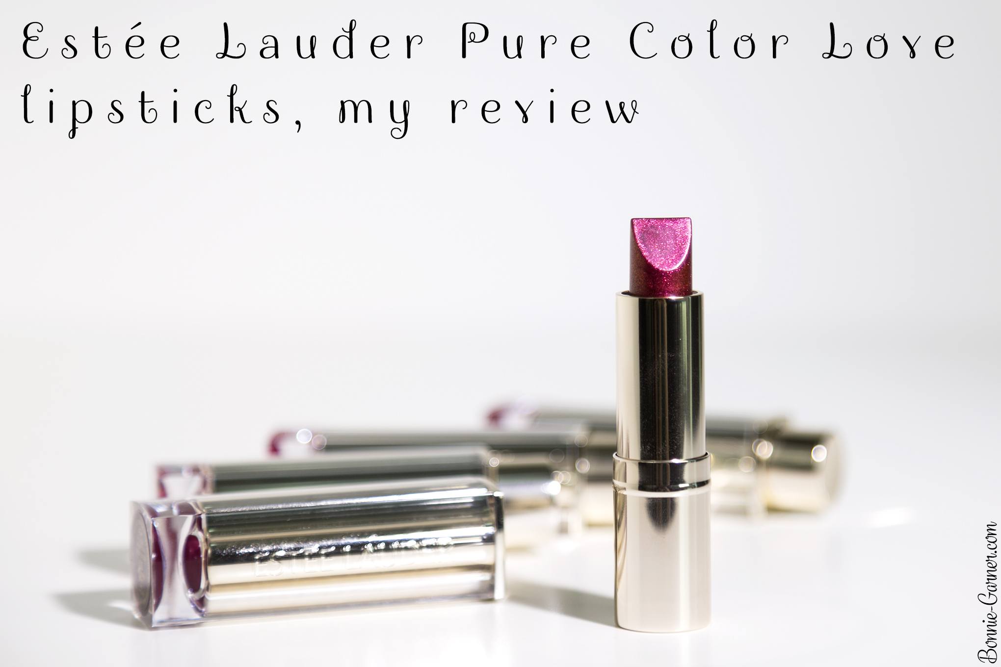 Estée Lauder Pure Color Love lipsticks, my review