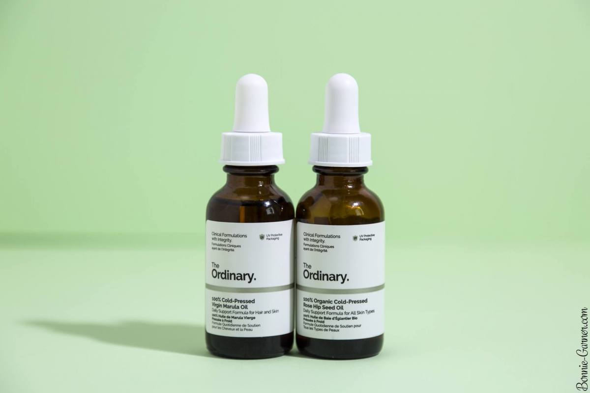 The Ordinary oils: Rose Hip Seed Oil & Marula Oil, my review