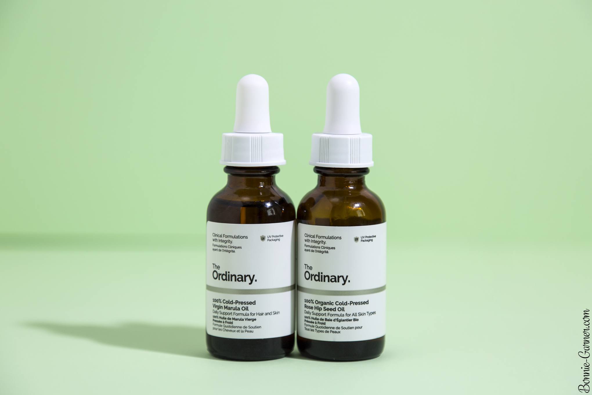 The Ordinary oils: Rose Hip Seed Oil & Marula Oil, my review