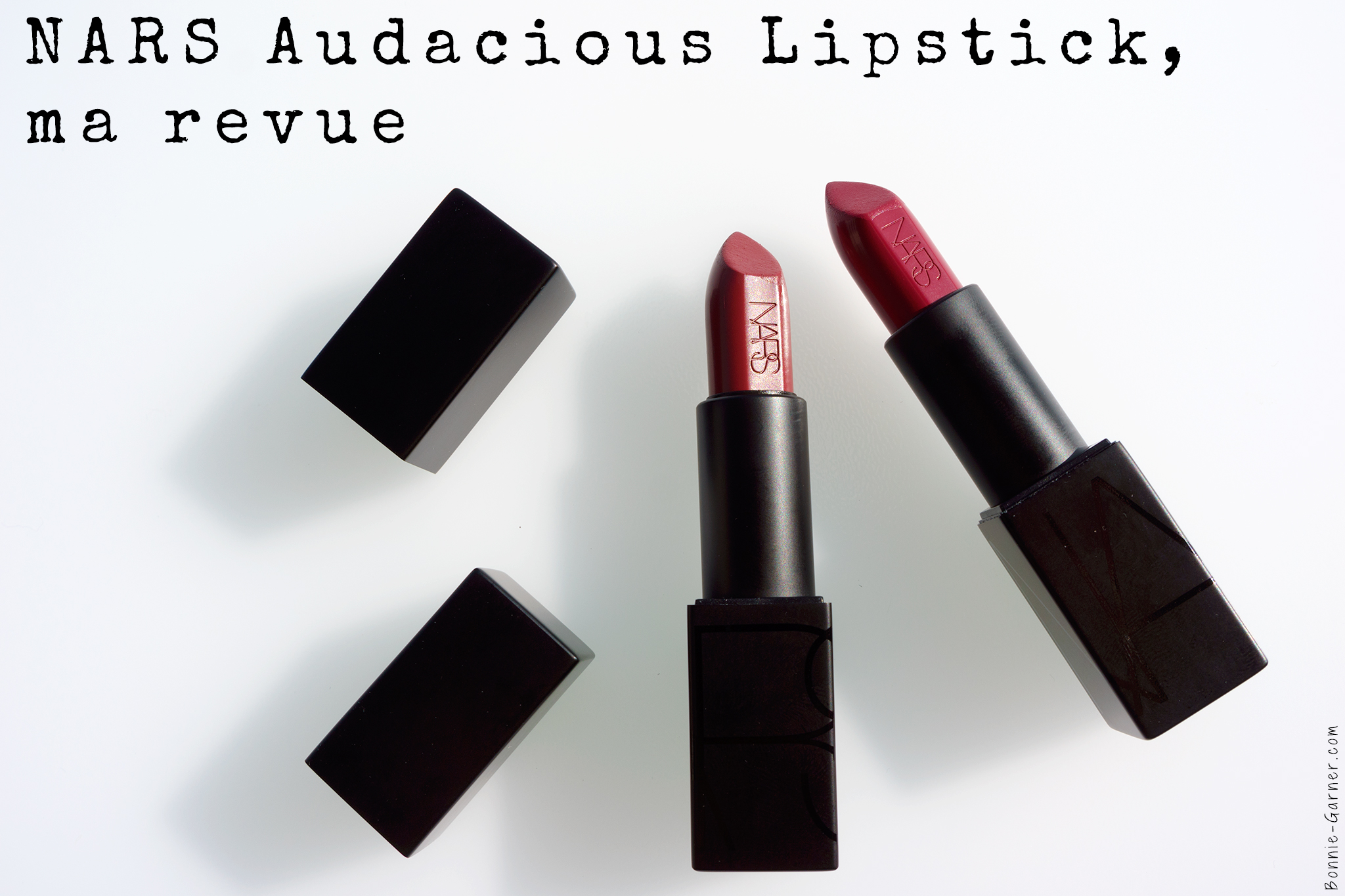 Les rouges à lèvres Nars Audacious lipstick, ma revue