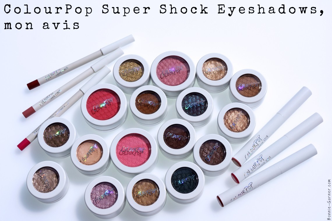 ColourPop Super Shock Eyeshadows, mon avis