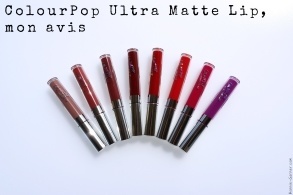 ColourPop Ultra Matte Lip mon avis