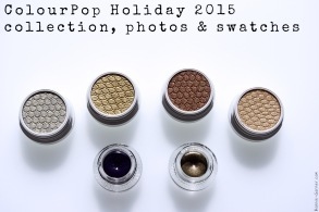 ColourPop Holiday 2015 collection, photos & swatches