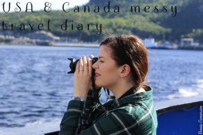 USA & Canada messy travel diary